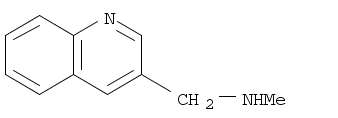 3-Quinolinemethanamine, N-methyl-